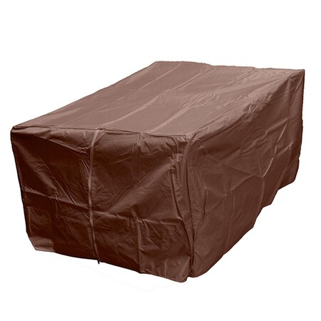 Gardencontrol Hiland Heavy Duty Waterproof Rectangle Propane Fire Pit Cover GA2772836
